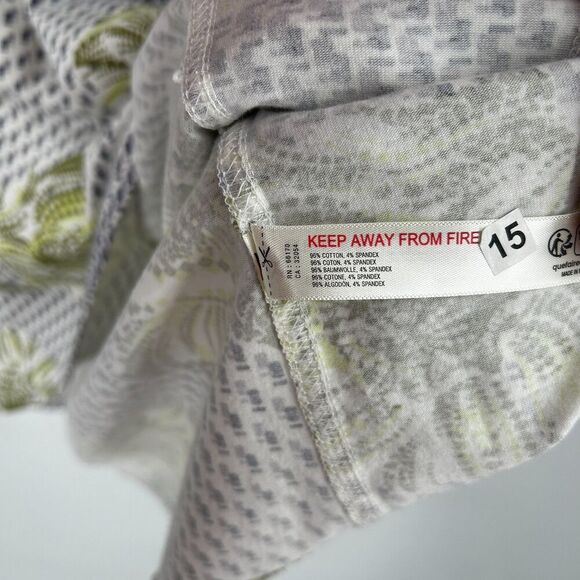 NWT ANTHROPOLOGIE Daily Practice Blue Green Floral Wrap Mini Dress Small Petite - Picture 10 of 10